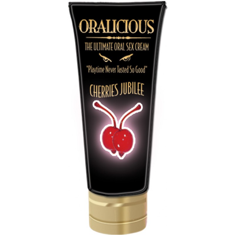Oralicious - Oral Sex Cream 2oz - Cherry Jubilee