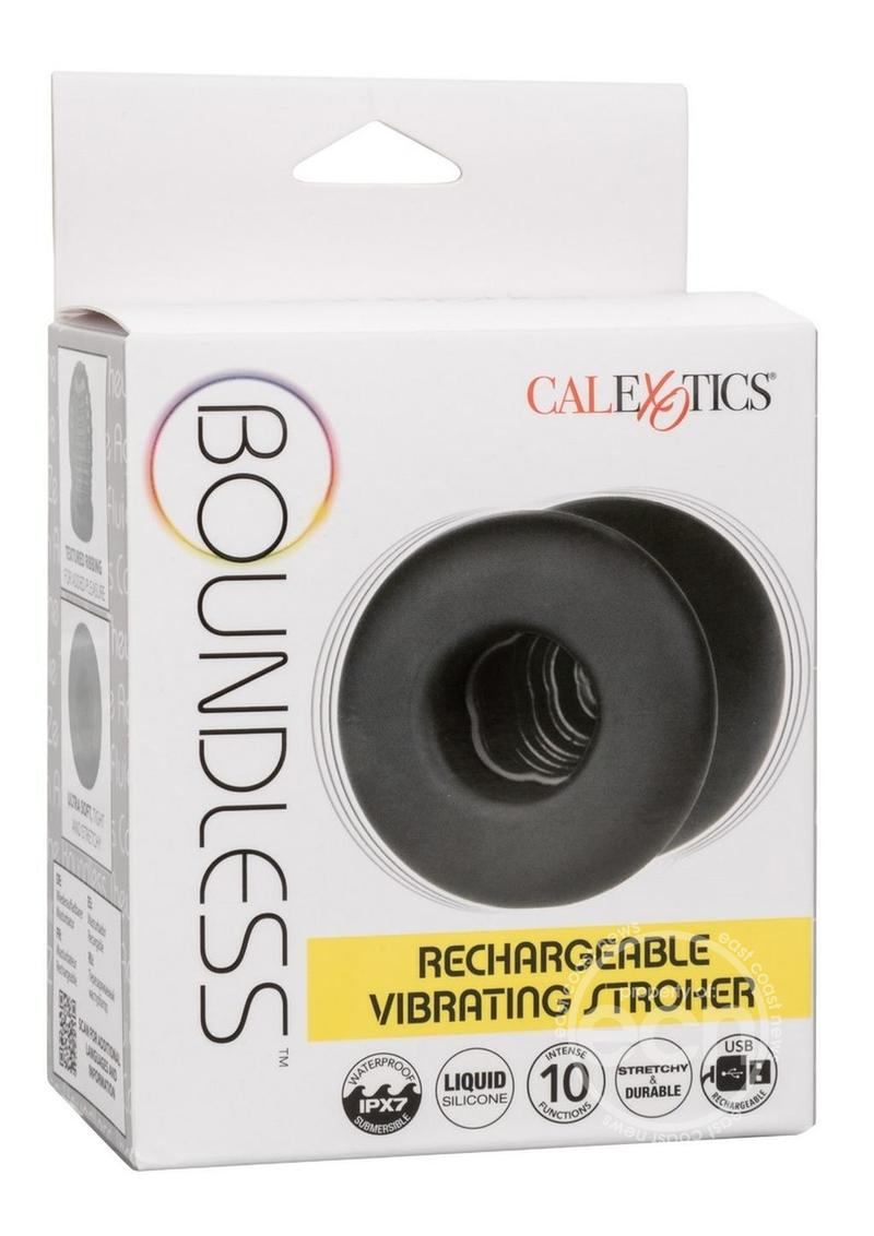 BOUNDLESS - VIBRATING STROKER - RECHARGEABLE