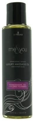 Sensuva - Me & You Luxury Massage Oil Pomegranate, Fig, Coconut & Plumeria 125ml