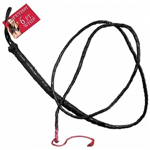 Fetish Fantasy Leather Whip - Latigo De Cuero