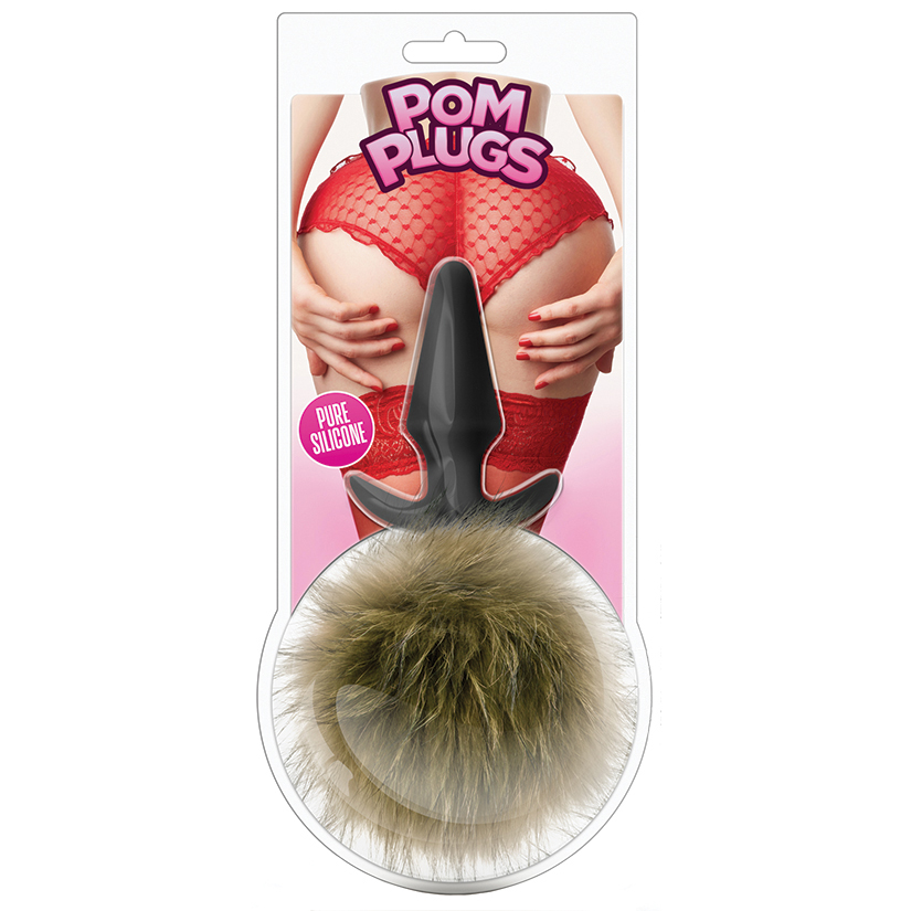 POM PLUGS - BROWN