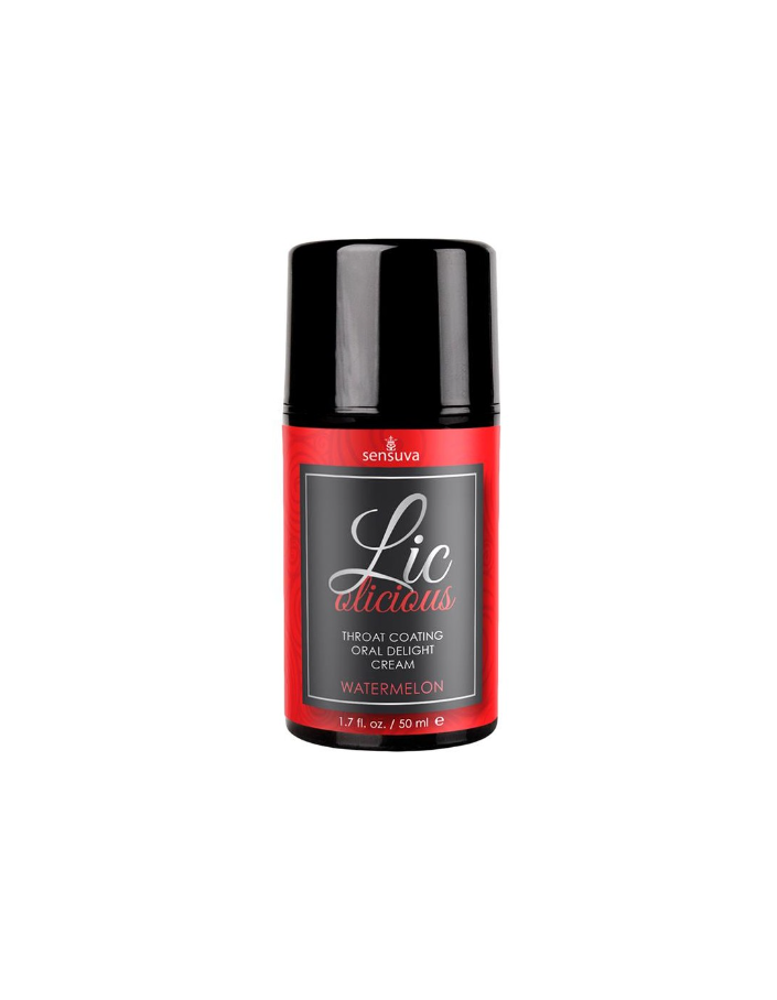 Sensuva LICOLICIOUS - Crema Desensibilizante Para La Garganta - Sandia 50 ML
