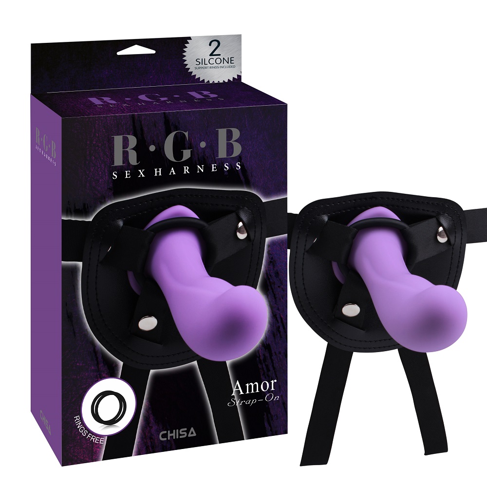 Harnes Amor Strap-On - Purple