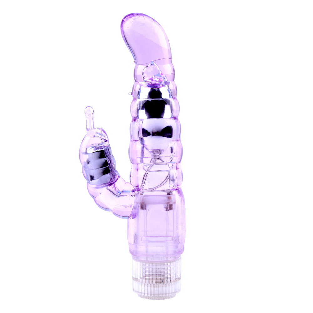 Vibrador Crystal Jelly My Dual Pleasure - Purple