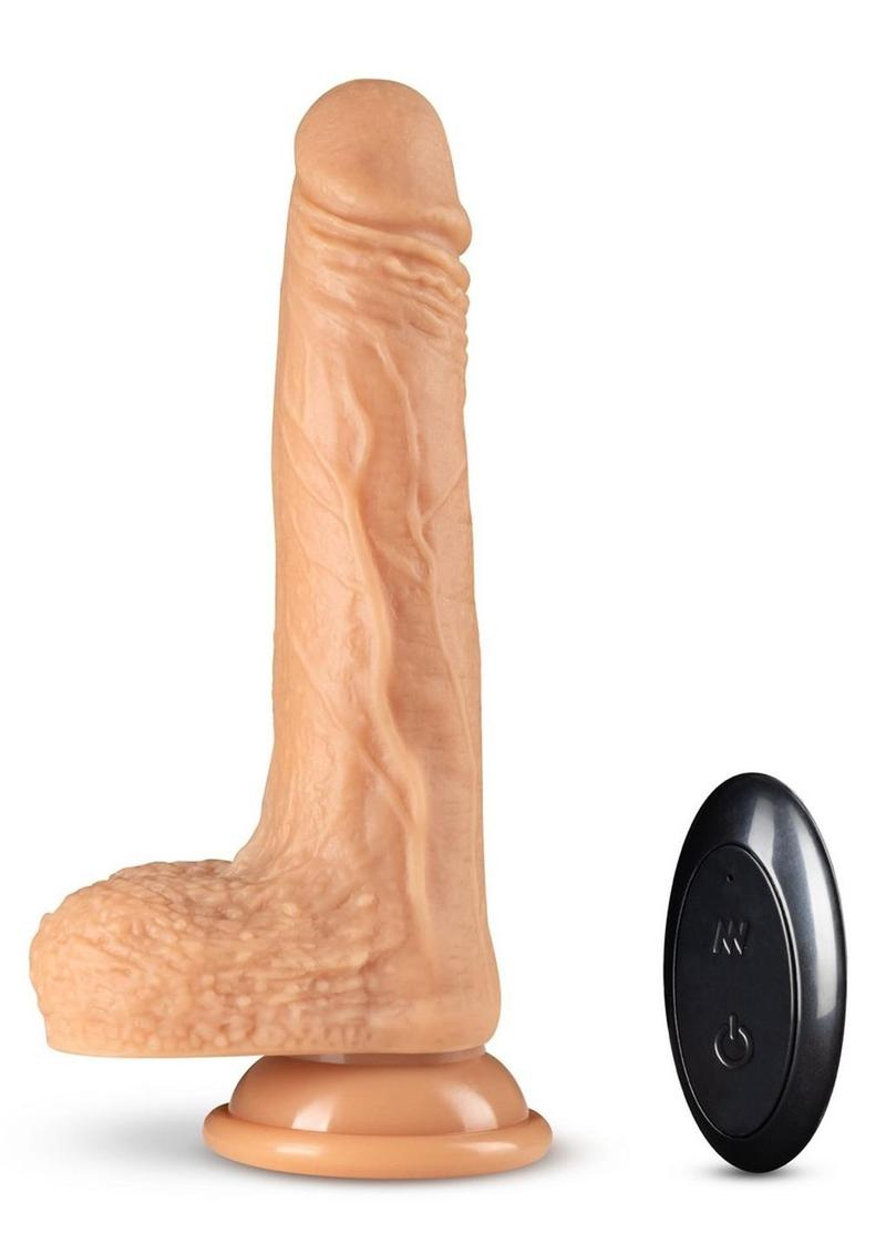 Dr. Skin Silicone - Dr. Grey - 7" Thrusting Dildo