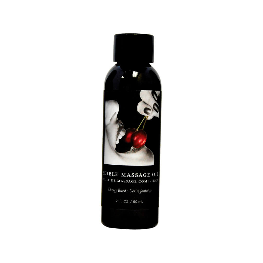EDIBLE MASSAGE OIL CHERRY 2OZ