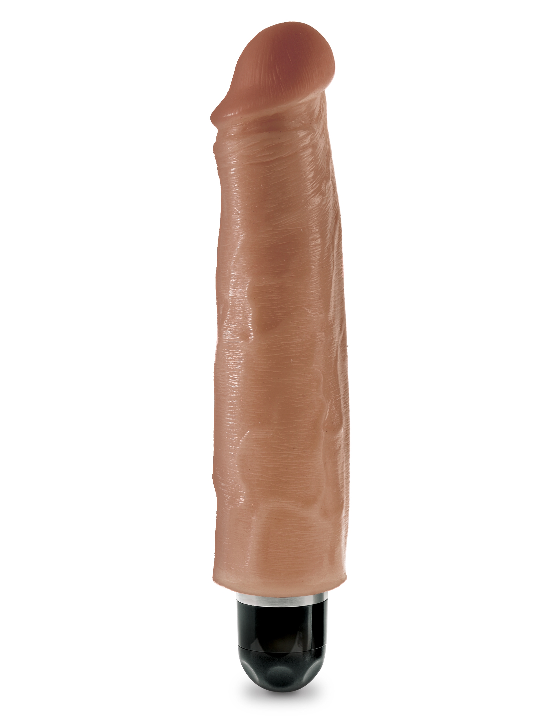 King Cock - 7" Vibrating Stiffy - Tan