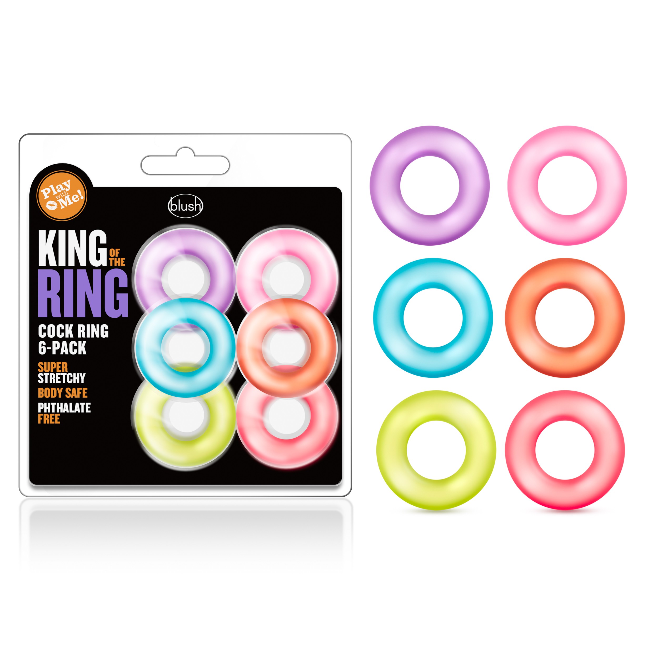 King Of The Ring - Anillo 6 Piezas