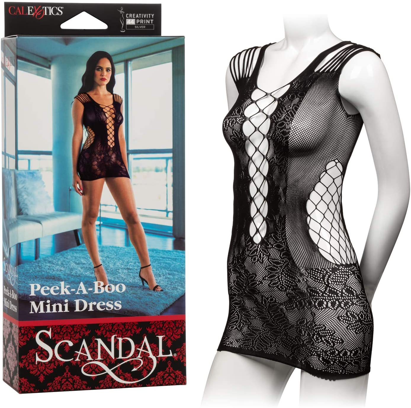 Scandal Peek-A-Boo Mini Dress