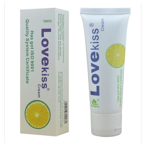Lubricante LoveKiss cream-Limon