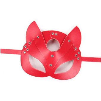 Mascara De Gato Roja