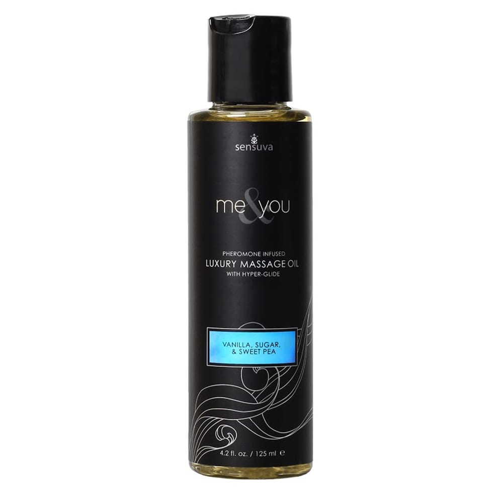 Sensuva - Me & You Luxury Massage Oil Vanilla, Sugar, & Sweet Pea 125ml
