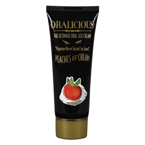 Oralicious - Oral Sex Cream 2oz - Peaches & Cream