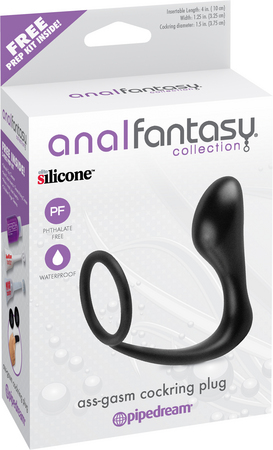Anal Fantasy Collection Ass-Gasm Cockring Plug