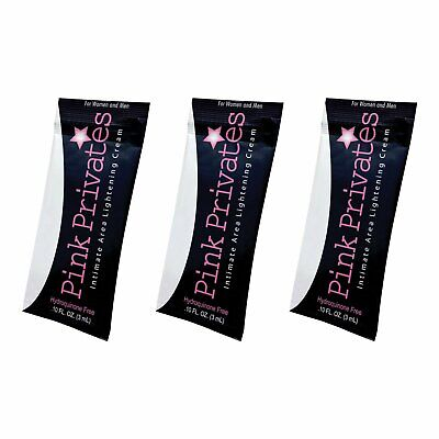 Pink Privates - Crema Aclaradora Para Zonas Intimas - 3 Unidades
