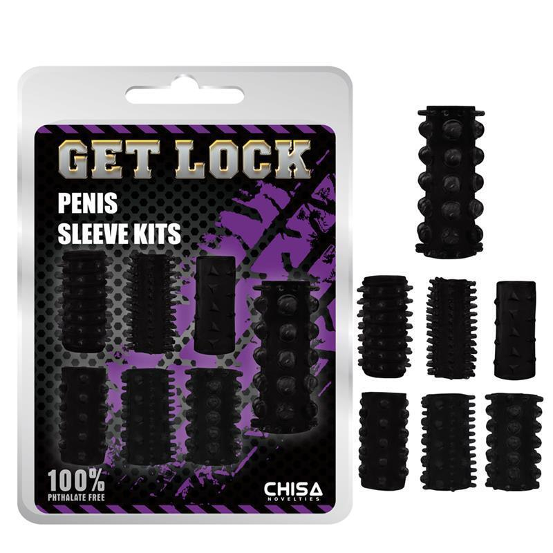 GK POWER - Penis Sleeve Kits - Black