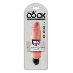 King Cock - Vibrating Stiffy 6"