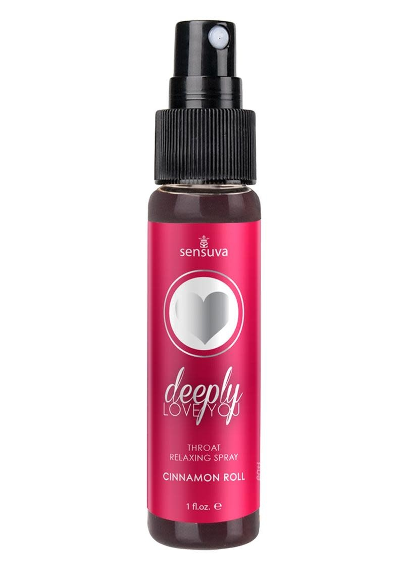 Sensuva - Deeply Love You Throat Relaxing Spray - Cinnamon Roll