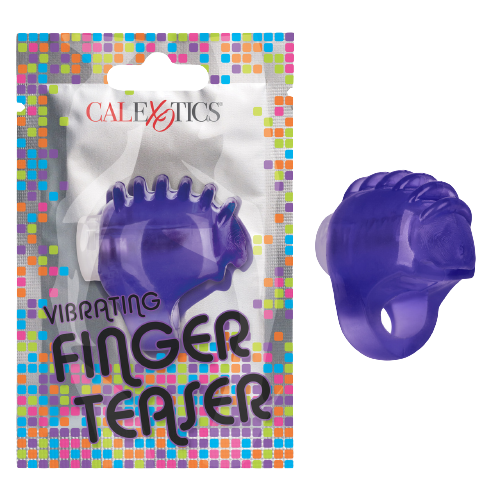 Vibrating Finger Teaser Purple